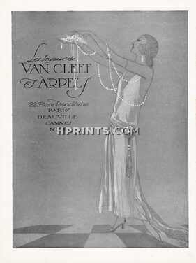 Van Cleef & Arpels 1925 Art Deco, Pearls