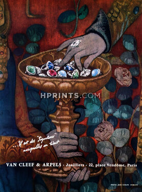 Van Cleef & Arpels 1957 Tapestry, Photo Jean Coquin