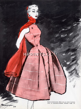 Hubert de Givenchy 1955 Simonnot-Godard, Pierre Mourgue