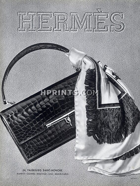 Hermès (Handbags) 1958 Scarf