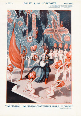 Faust à la Moscovite, 1922 - Armand Vallée Chorus girls, Opera, Dancers, Devil