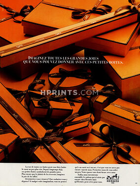 Hermès 1979 Orange Boxes, Packaging