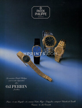 Patek Philippe & O.J. Perrin 1983 Watches
