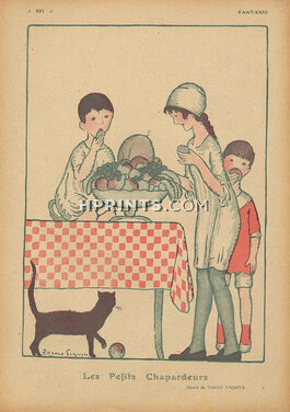 Torné-Esquius 1918 ''Les Petits Chapardeurs'' Pilferer Kids