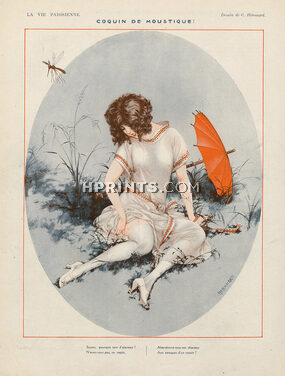 Hérouard 1922 "Coquin de moustique!", Scamp of Mosquito