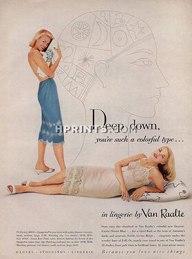 Van Raalte (Lingerie) 1957 Nightgown