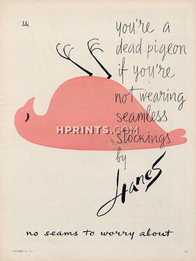 Hanes 1957 Bobri, Dead Pigeon
