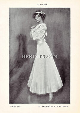 Antonio de La Gandara 1905 Portrait Mlle Polaire (Salon 1905)