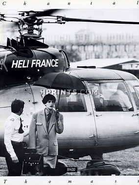 Chantal Thomass 1985 HeliFrance, umbrella