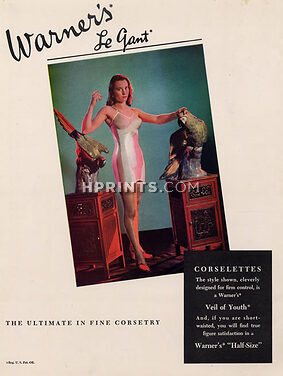 Warner's (Lingerie) 1947 Corselette