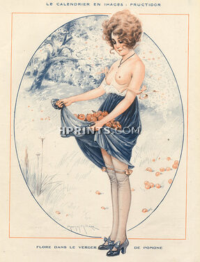Maurice Milliere 1918 Fructidor Topless Apple