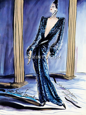 Yves Saint-Laurent 1985 Hélène Tran