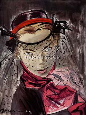 Maud et Nano (Millinery) 1949 Jacques Demachy