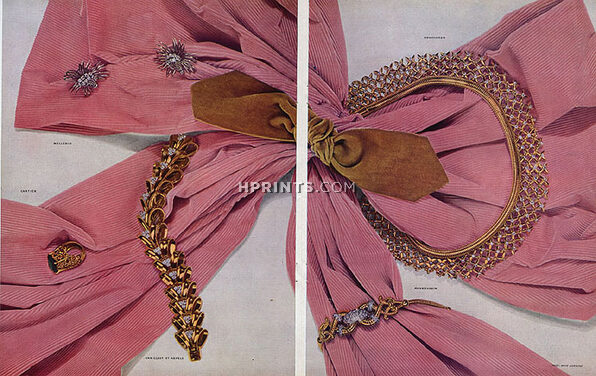 Mellerio, Cartier, Van Cleef, Boucheron, Mauboussin 1948 Necklaces, Bracelets
