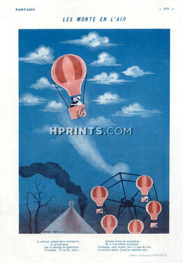Lucien Boucher 1928 Blimp