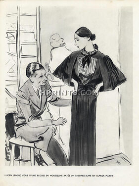 Mr Lucien Lelong 1934 Eric (Carl Erickson) Fitting