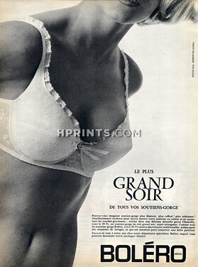 Boléro (Lingerie) 1964 Bra, Photo Rouchon