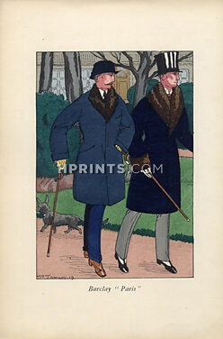 Barclay (Couture) 1919 Men Clothing, Maurice Taquoy