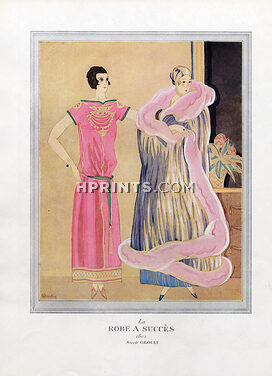 Nicole Groult 1924 Evening Gown, Coat, Charles Martin