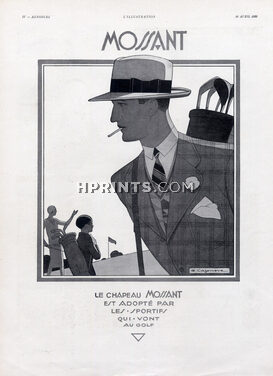 Mossant (Hats) 1930 Golf, Cazenove