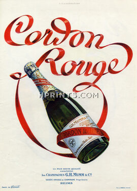 Mumm (Champain) 1925 Cordon Rouge, Virtel