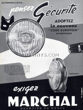 Marchal (Car accessories) 1957 M.Harbonn