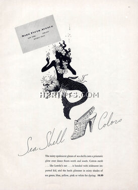 Saks Fifth Avenue 1939 Brody Mermaid Siren