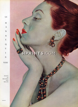 Mellerio dits Meller (Jewels) 1952 Necklace, Earring, Ring