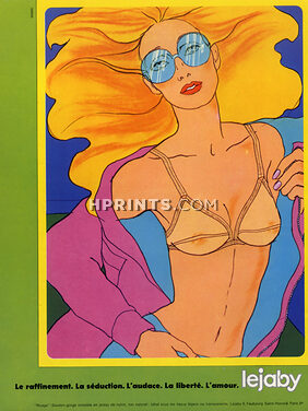 Lejaby 1969 Bra, Model Nuage, Antonio Lopez