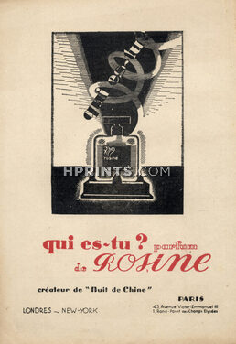 Rosine (Perfumes) 1929 Paul Poiret