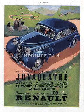 Renault (Cars) 1938 Juvaquatre