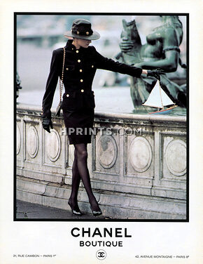 Chanel (Boutique) 1987 Inès de la Fressange