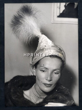 Maud Et Nano 1950 "Modèle Fut-Fut" Original Press Photo Robert Cohen