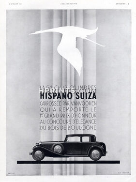 Hispano Suiza (Cars) 1933 Coachbuilder Vanvooren