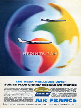 Air France 1959 Boeing Jet Caravelle