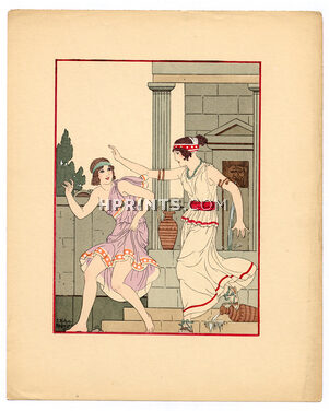 Kuhn-Régnier 1932 Hippocrate Classical Antiquity Pochoir