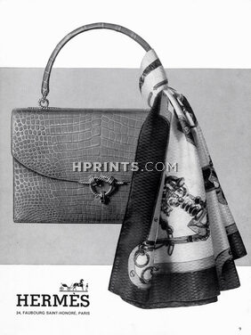 Hermès (Handbags) 1961 Scarf