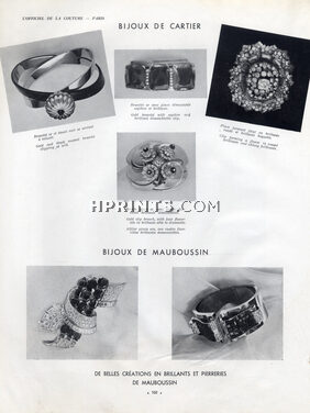 Cartier & Mauboussin 1937 Bracelet Clip Brooch Art Deco