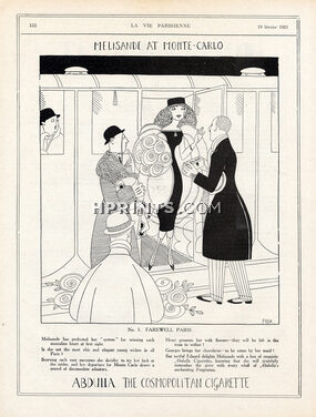 Abdulla 1921 Mélisande Monte-Carlo Fish n°1 (English)