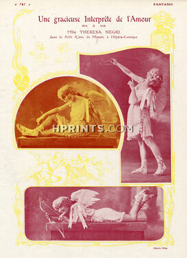 Theresa Negri 1912 Interprète de l'Amour