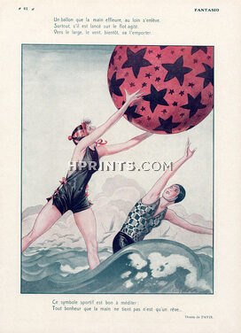 Georges Pavis 1928 Water Games Bathing Beauties