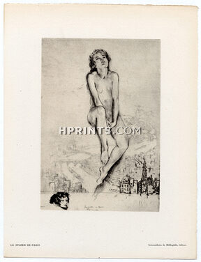 Edouard Chimot 1931 Le Spleen de Paris, Nude