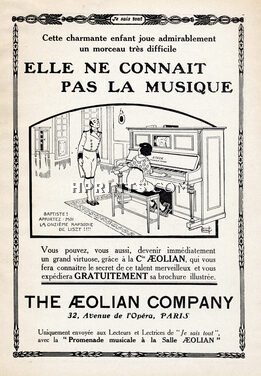 Pianola (Aeolian Company) 1914 Chenet