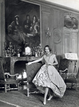 Givenchy 1957 Evening Gown Fashion Photography