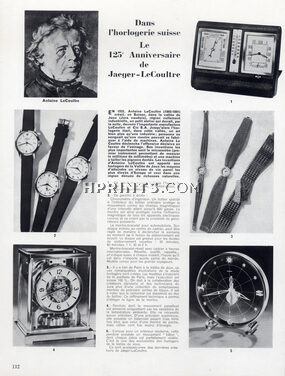 Jaeger-leCoultre (Watches) 1958 Antoine LeCoultre Pendules