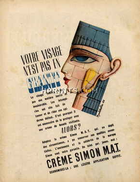 Crème Simon 1942 Montebello Egypt