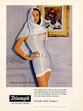 Triumph (Lingerie) 1964 Combiné (German)