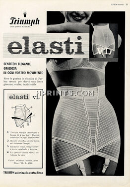 Triumph 1962 Girdle, Italian