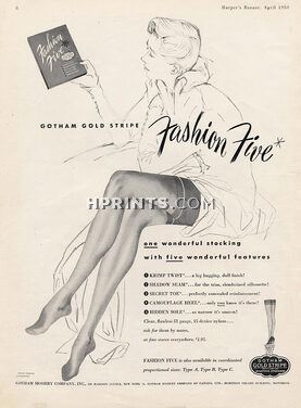 Gotham (Stockings) 1950 Fashion Five