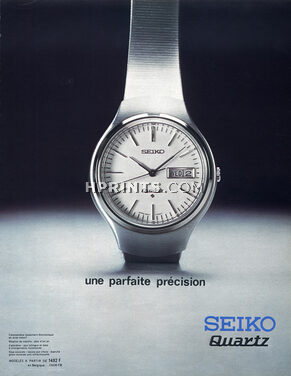 Seiko (Watches) 1973 Quartz, Ets K.Hattori & C°